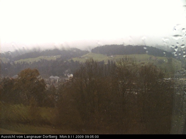 Webcam-Bild: Aussicht vom Dorfberg in Langnau 20091109-090500