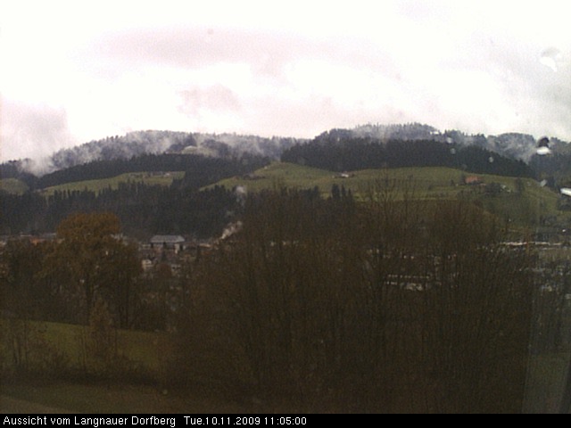 Webcam-Bild: Aussicht vom Dorfberg in Langnau 20091110-110500