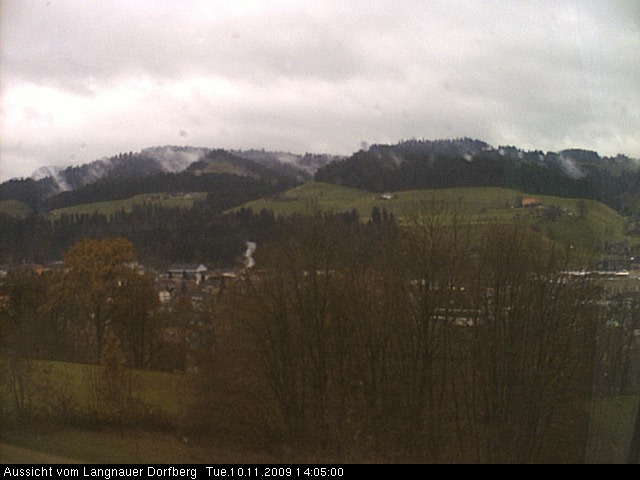 Webcam-Bild: Aussicht vom Dorfberg in Langnau 20091110-140500