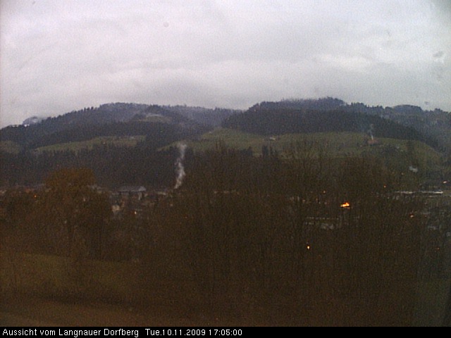Webcam-Bild: Aussicht vom Dorfberg in Langnau 20091110-170500