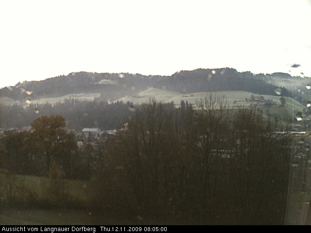 Webcam-Bild: Aussicht vom Dorfberg in Langnau 20091112-080500