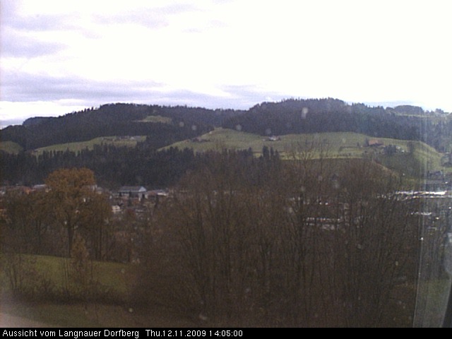 Webcam-Bild: Aussicht vom Dorfberg in Langnau 20091112-140500