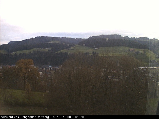 Webcam-Bild: Aussicht vom Dorfberg in Langnau 20091112-160500
