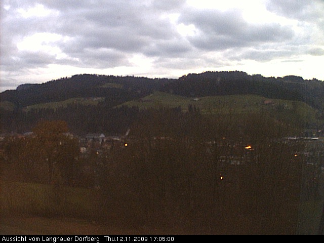 Webcam-Bild: Aussicht vom Dorfberg in Langnau 20091112-170500