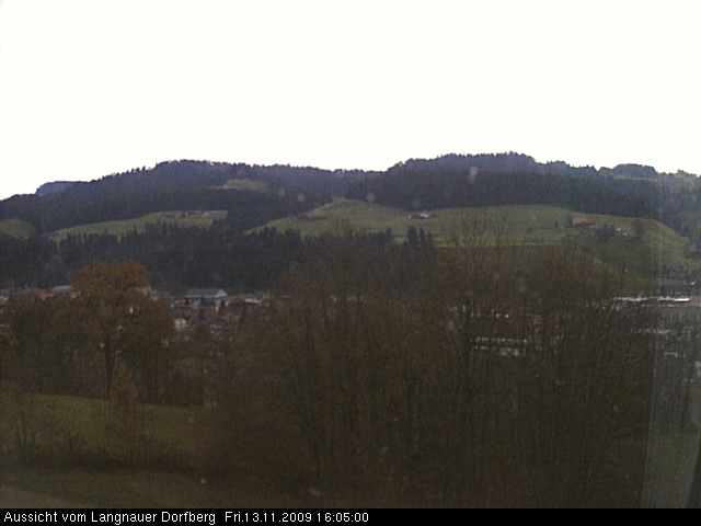 Webcam-Bild: Aussicht vom Dorfberg in Langnau 20091113-160500