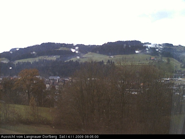 Webcam-Bild: Aussicht vom Dorfberg in Langnau 20091114-080500