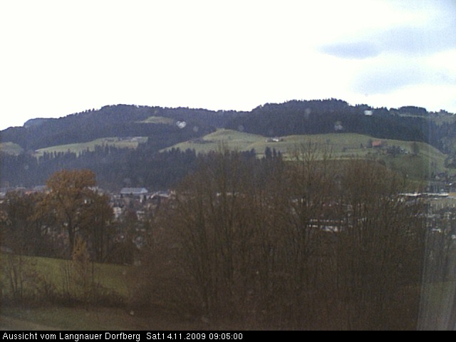Webcam-Bild: Aussicht vom Dorfberg in Langnau 20091114-090500