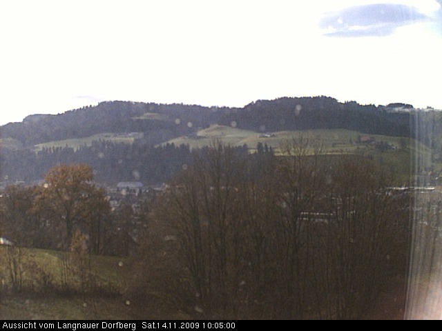 Webcam-Bild: Aussicht vom Dorfberg in Langnau 20091114-100500