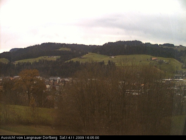 Webcam-Bild: Aussicht vom Dorfberg in Langnau 20091114-160500