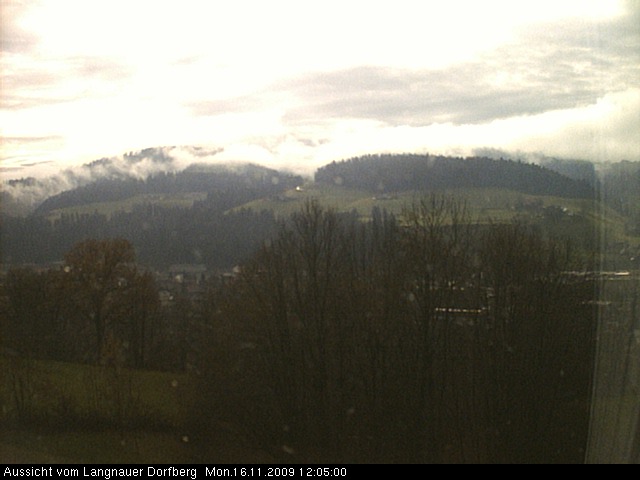 Webcam-Bild: Aussicht vom Dorfberg in Langnau 20091116-120500