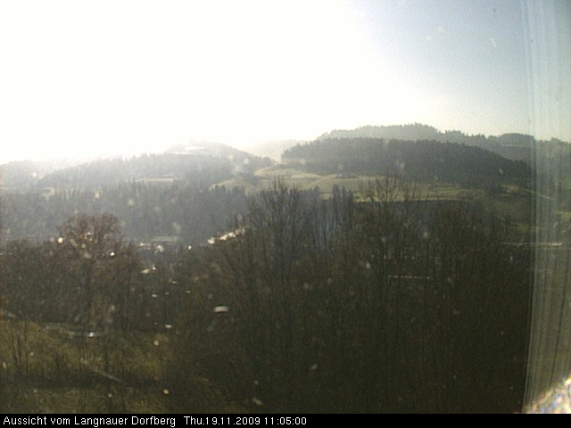 Webcam-Bild: Aussicht vom Dorfberg in Langnau 20091119-110500
