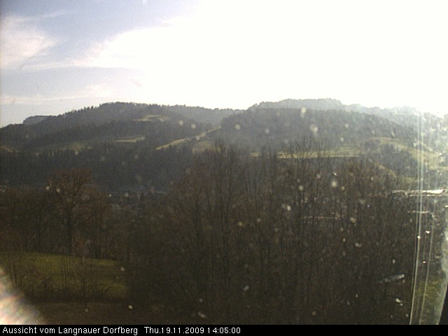 Webcam-Bild: Aussicht vom Dorfberg in Langnau 20091119-140500