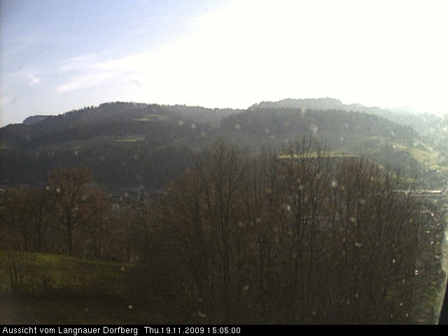 Webcam-Bild: Aussicht vom Dorfberg in Langnau 20091119-150500