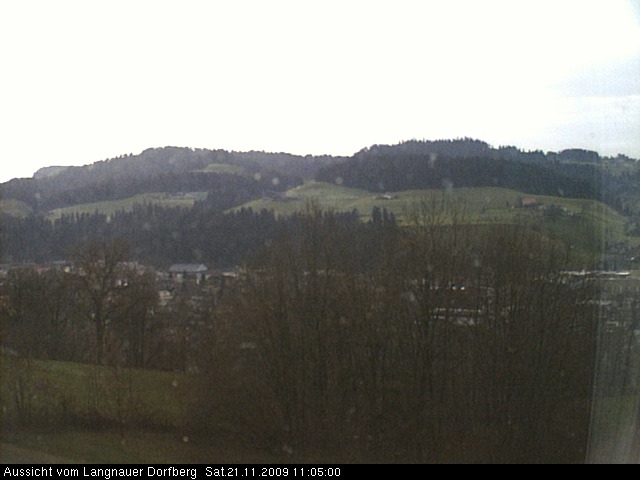 Webcam-Bild: Aussicht vom Dorfberg in Langnau 20091121-110500