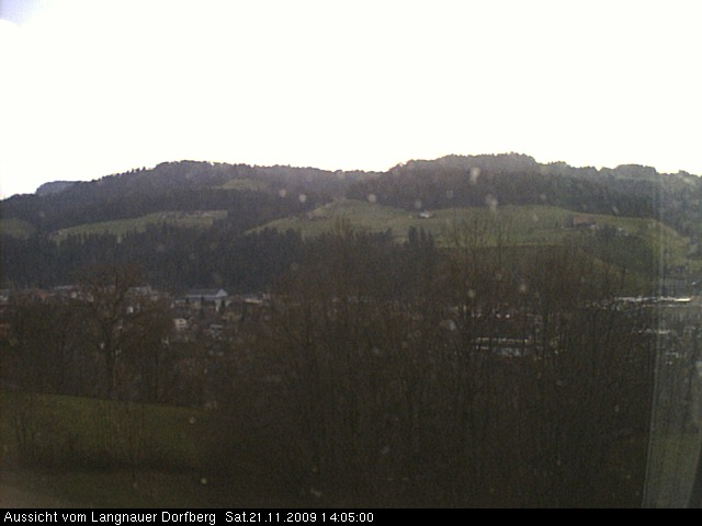 Webcam-Bild: Aussicht vom Dorfberg in Langnau 20091121-140500