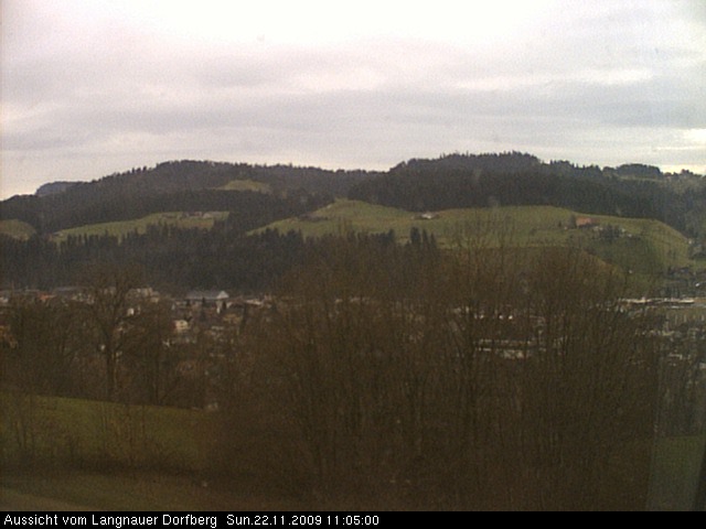 Webcam-Bild: Aussicht vom Dorfberg in Langnau 20091122-110500