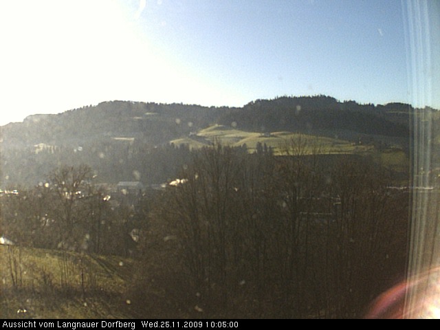 Webcam-Bild: Aussicht vom Dorfberg in Langnau 20091125-100500