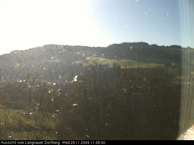 Webcam-Bild: Aussicht vom Dorfberg in Langnau 20091125-110500