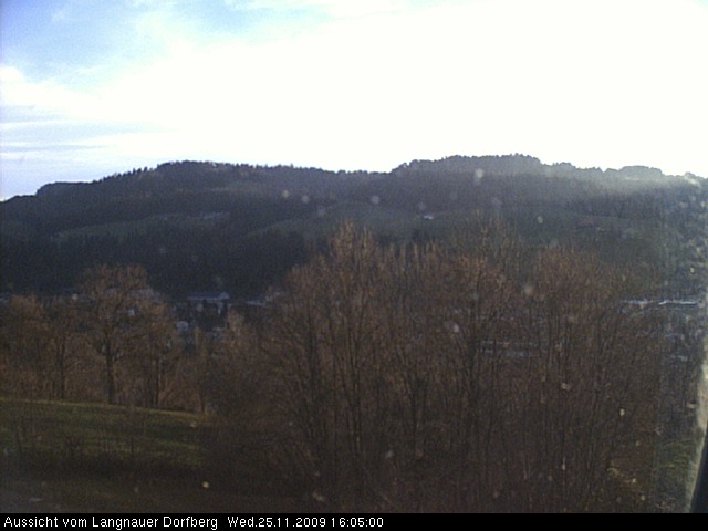 Webcam-Bild: Aussicht vom Dorfberg in Langnau 20091125-160500