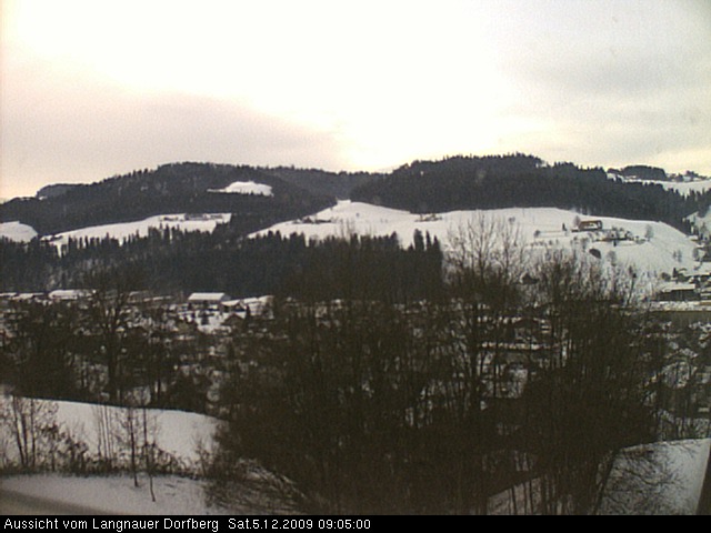 Webcam-Bild: Aussicht vom Dorfberg in Langnau 20091205-090500