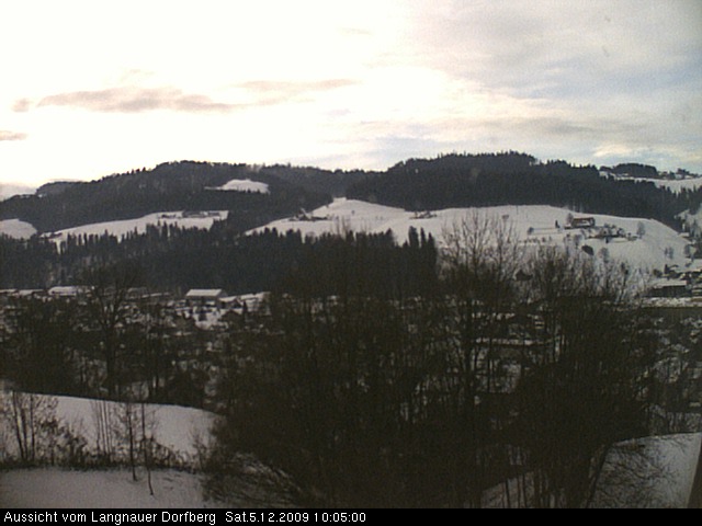 Webcam-Bild: Aussicht vom Dorfberg in Langnau 20091205-100500