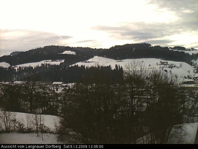 Webcam-Bild: Aussicht vom Dorfberg in Langnau 20091205-120500