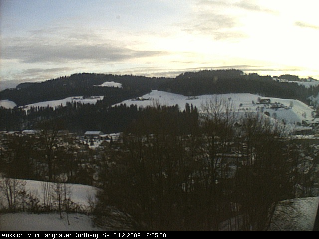 Webcam-Bild: Aussicht vom Dorfberg in Langnau 20091205-160500