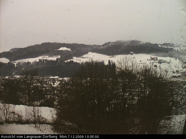 Webcam-Bild: Aussicht vom Dorfberg in Langnau 20091207-100500