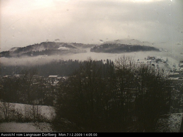 Webcam-Bild: Aussicht vom Dorfberg in Langnau 20091207-140500
