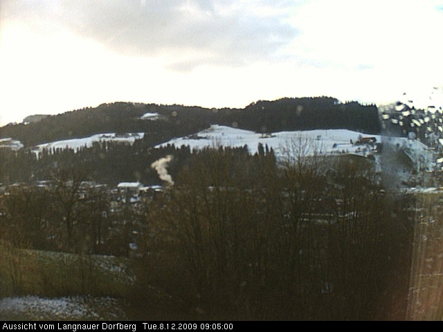 Webcam-Bild: Aussicht vom Dorfberg in Langnau 20091208-090500