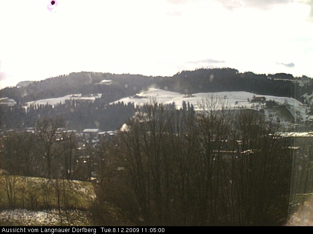 Webcam-Bild: Aussicht vom Dorfberg in Langnau 20091208-110500