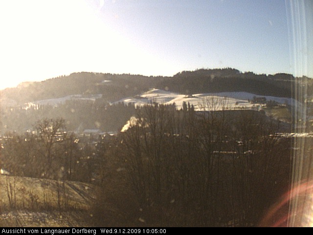 Webcam-Bild: Aussicht vom Dorfberg in Langnau 20091209-100500