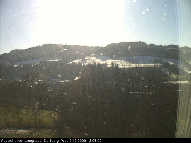 Webcam-Bild: Aussicht vom Dorfberg in Langnau 20091209-120500