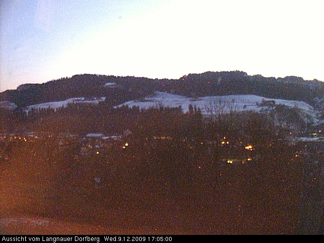 Webcam-Bild: Aussicht vom Dorfberg in Langnau 20091209-170500