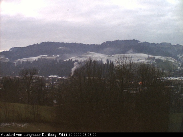 Webcam-Bild: Aussicht vom Dorfberg in Langnau 20091211-080500