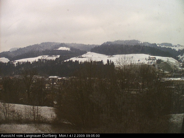 Webcam-Bild: Aussicht vom Dorfberg in Langnau 20091214-090500