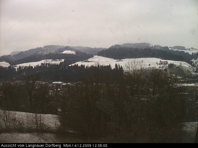 Webcam-Bild: Aussicht vom Dorfberg in Langnau 20091214-120500