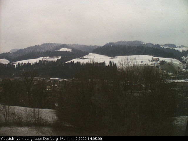 Webcam-Bild: Aussicht vom Dorfberg in Langnau 20091214-140500