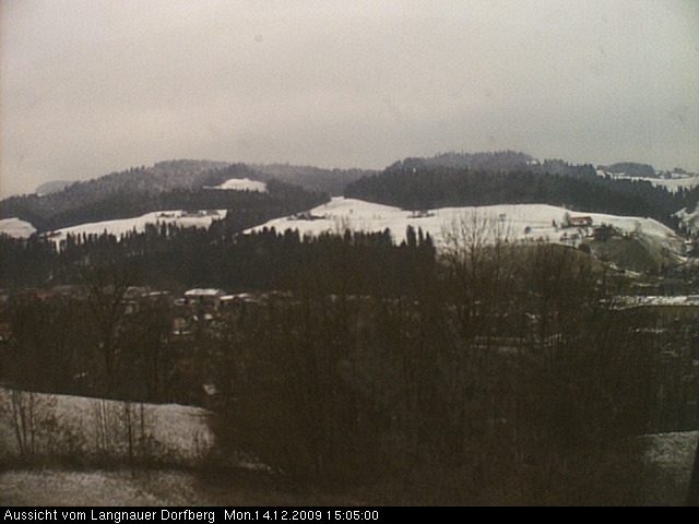 Webcam-Bild: Aussicht vom Dorfberg in Langnau 20091214-150500