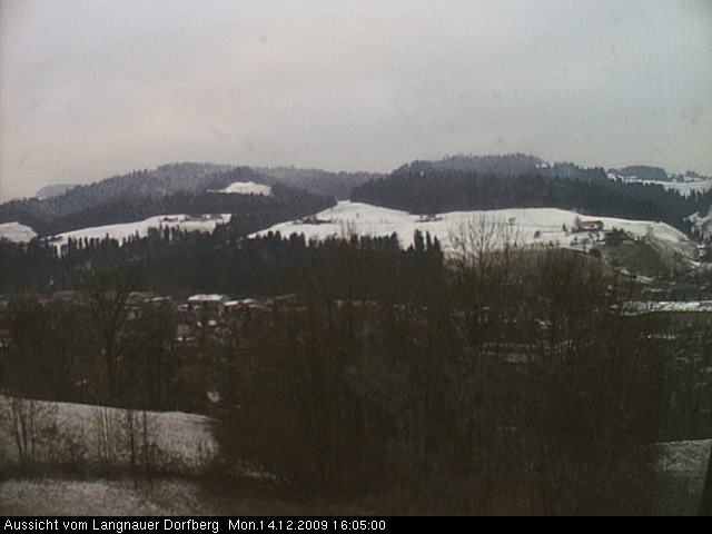 Webcam-Bild: Aussicht vom Dorfberg in Langnau 20091214-160500