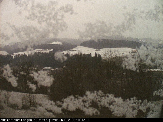 Webcam-Bild: Aussicht vom Dorfberg in Langnau 20091216-100500