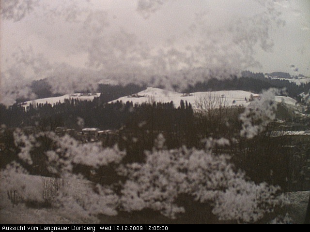 Webcam-Bild: Aussicht vom Dorfberg in Langnau 20091216-120500