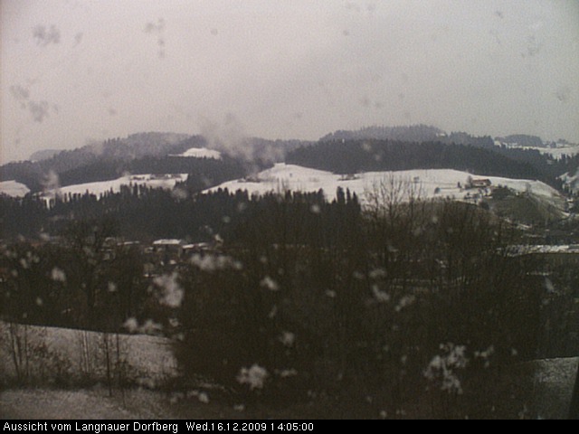 Webcam-Bild: Aussicht vom Dorfberg in Langnau 20091216-140500
