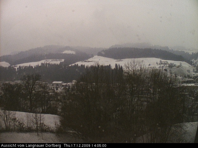 Webcam-Bild: Aussicht vom Dorfberg in Langnau 20091217-140500