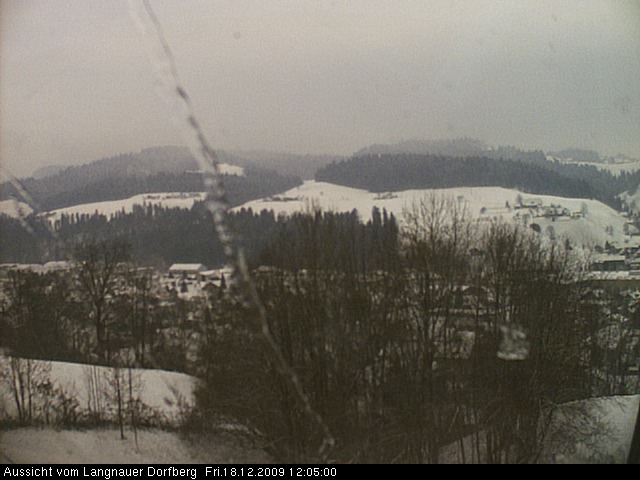 Webcam-Bild: Aussicht vom Dorfberg in Langnau 20091218-120500