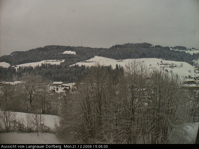 Webcam-Bild: Aussicht vom Dorfberg in Langnau 20091221-150500