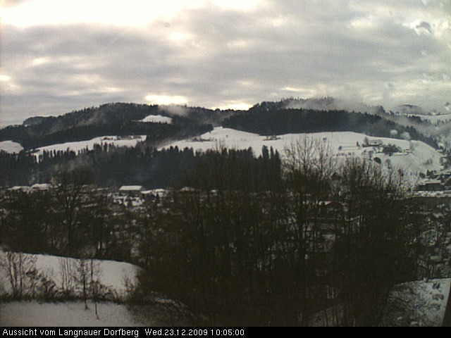 Webcam-Bild: Aussicht vom Dorfberg in Langnau 20091223-100500