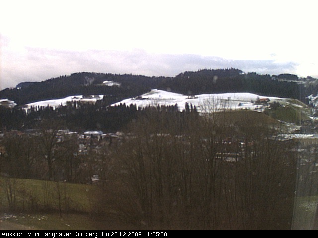 Webcam-Bild: Aussicht vom Dorfberg in Langnau 20091225-110500