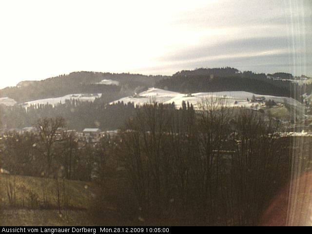Webcam-Bild: Aussicht vom Dorfberg in Langnau 20091228-100500