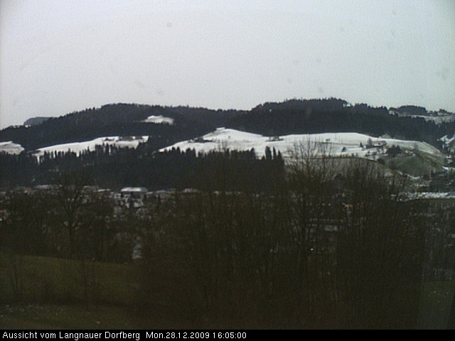Webcam-Bild: Aussicht vom Dorfberg in Langnau 20091228-160500
